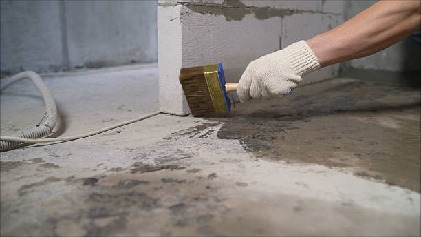 SJ Waterproofing Pros Basement Waterproofing coverage map for Etowah, NC and surrounding area